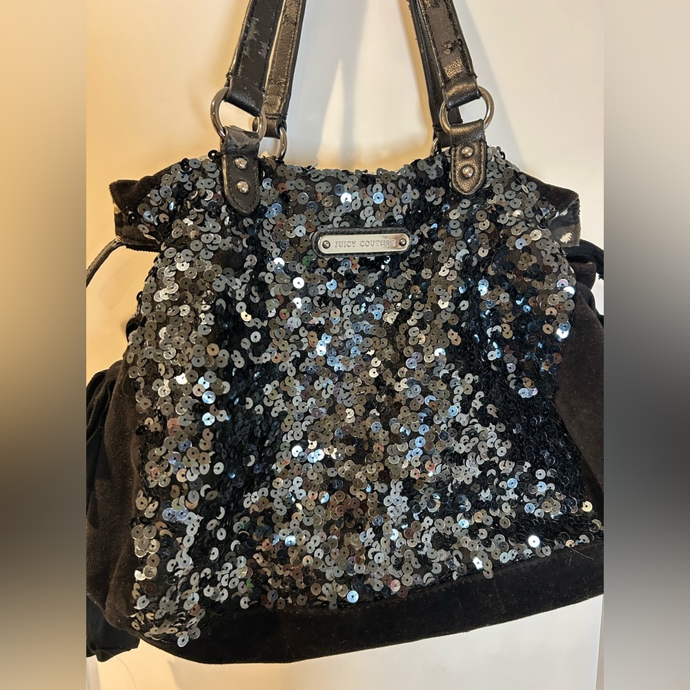 Vintage Juicy Couture Daydreamer Sequin Tote Bag - Picture 6 of 16